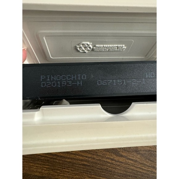 Walt Disney Masterpiece Pinocchio VHS 239 1993 Edition Collectible - Picture 4 of 6